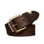 Handmade Retro First Layer Cow Leather Belt