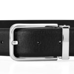 First Layer Cowhide Men's Simplicity Pin Buckle Belt - Refined Elegance for Modern Gentlemen