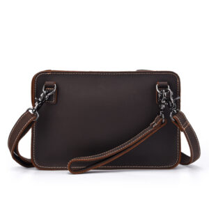 New Retro First Layer Cowhide Single Shoulder Messenger Bag