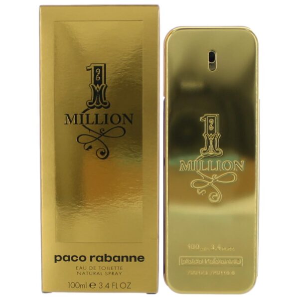 1 Million By Paco Rabanne 3.4 oz EDT Spray for Men