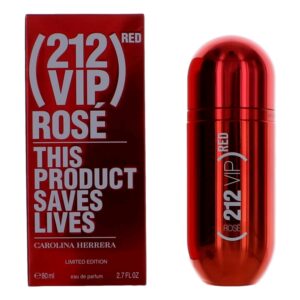 212 VIP Rose RED Limited Edition By Carolina Herrera 2.7oz Eau De Parfum Spray women