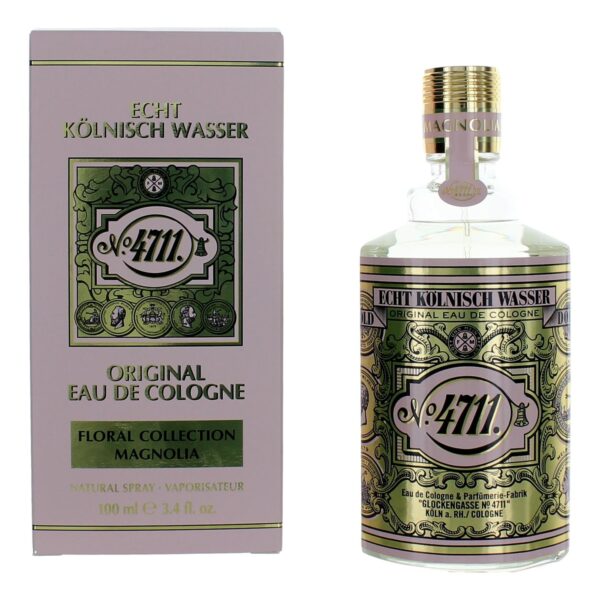 4711 Floral Collection Magnolia by 4711 3.4 oz Eau De Cologne Spray for Unisex