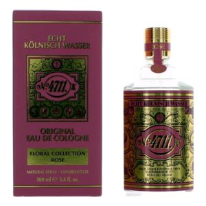 4711 Floral Collection Rose by 4711 3.4 oz Eau De Cologne Spray for Unisex