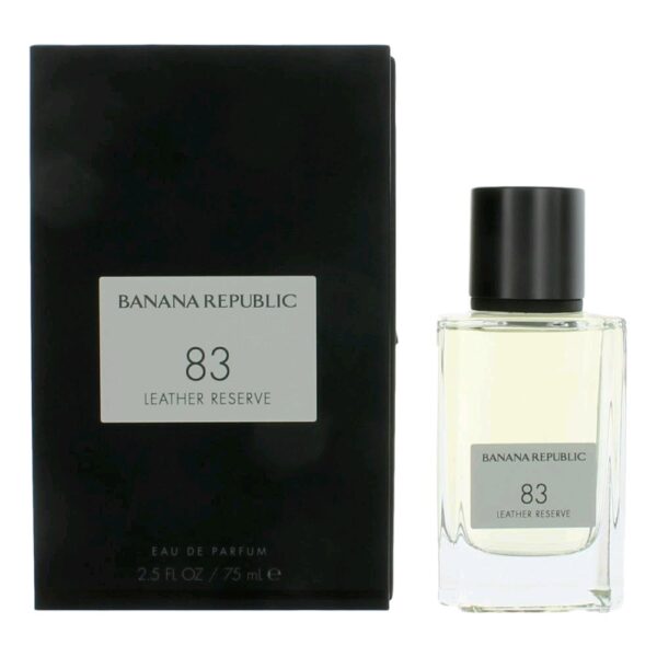 83 Leather Reserve by Banana Republic 2.5 oz Eau De Parfum Spray for Unisex