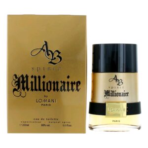 AB Spirit Millionaire By Lomani 6.6 oz Eau De Toilette Spray for Men