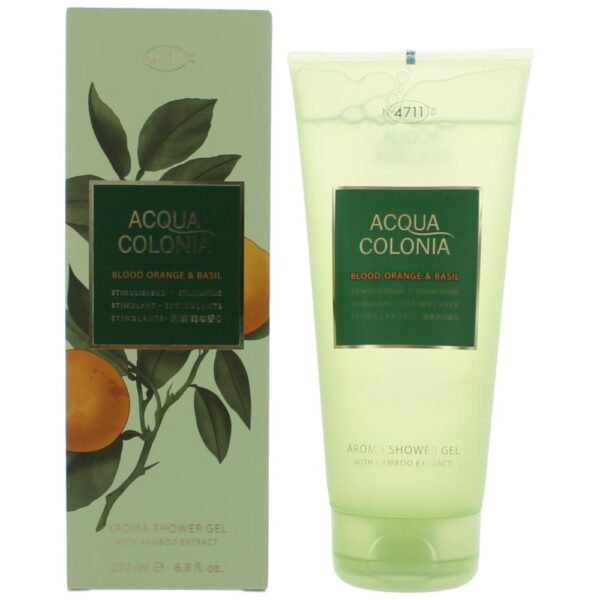 Acqua Colonia Blood Orange & Basil By 4711 6.8oz Shower Gel for Unisex