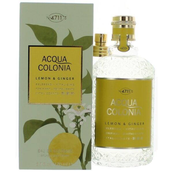 Acqua Colonia Lemon & Ginger by 4711 5.7 oz Eau De Cologne Splash/Spray Unisex