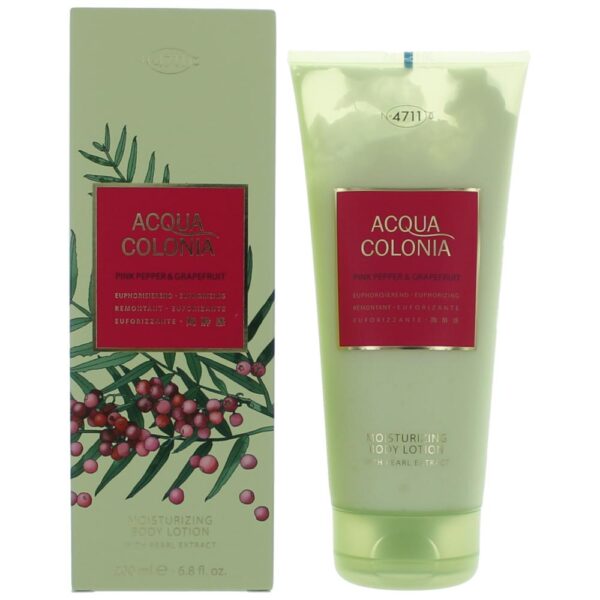 Acqua Colonia Pink Pepper and Grapefruit By 4711 6.8oz Body Lotion for Unisex