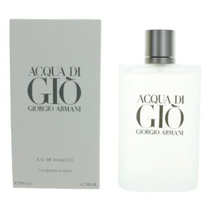 Acqua Di Gio by Giorgio Armani 6.7 oz Eau De Toilette Spray for Men