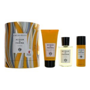 Acqua Di Parma x Emilio Pucci Colonia by Acqua Di Parma 3 Piece Gift Set for Unisex