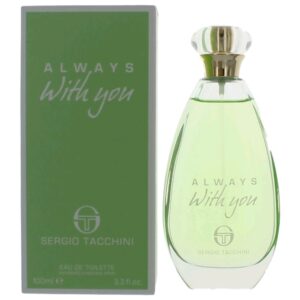 Always With You By Sergio Tacchini 3.4 oz Eau De Toilette Spray for Women