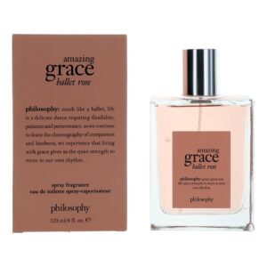 Amazing Grace Ballet Rose By Philosophy 4 oz EDT Spray for Women