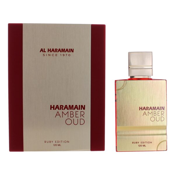 Amber Oud Ru By Al Haramain 4 oz EDP Spray for Unisex