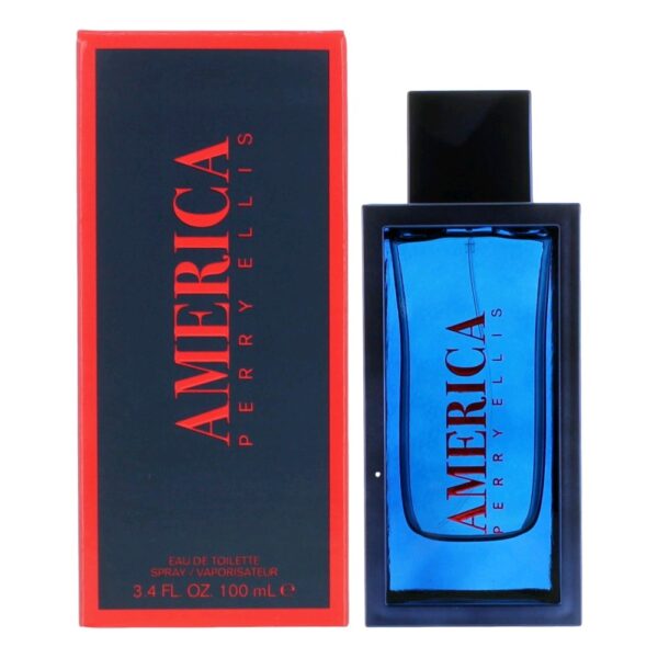 America By Perry Ellis 3.4 oz EDT Spray for Men