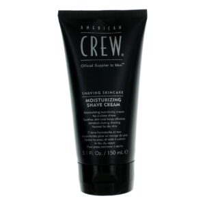 American Crew Moisturizing Shave Cream by American Crew 5.1 oz Shaving Cream (Black Tube)