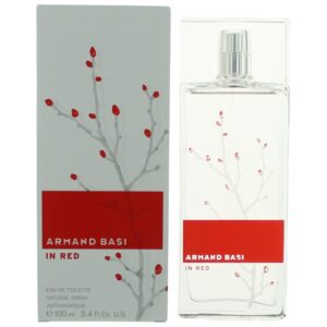 Armand Basi in Red by Armand Basi 3.4 oz Eau De Toilette Spray for Women