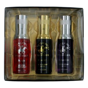 BHPC Body Spray Collection By Beverly Hills Polo Club 3 Piece Set men