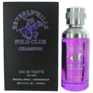 BHPC Champion by Beverly Hills Polo Club 3.4 oz Eau De Toilette Spray for Men