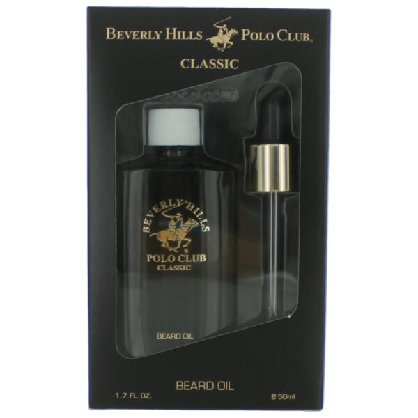 BHPC Classic By Beverly Hills Polo Club 1.7 oz Beard Oil for Men