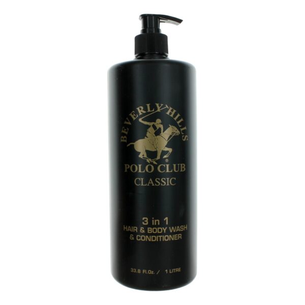 BHPC Classic By Beverly Hills Polo Club 33.8oz 3-in-1 Hair & Body Wash & Conditioner men