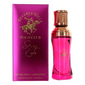 BHPC Hot By Beverly Hills Polo Club 3.4 oz EDT Spray for Women