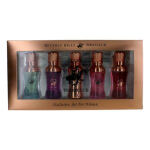 BHPC Rose Gold Collection By Beverly Hills Polo Club 5 Piece Mini Variety Set women