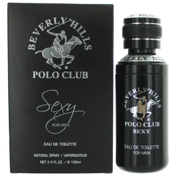 BHPC Sexy By Beverly Hills Polo Club 3.4 oz EDT Spray for Men