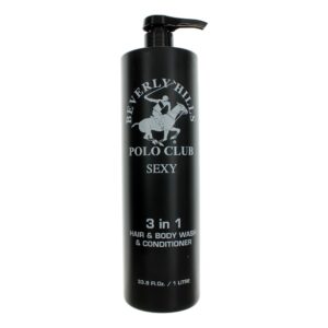 BHPC Sexy by Beverly Hills Polo Club 33.8 oz 3-in-1 Hair & Body Wash & Conditioner for Men