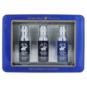 BHPC Special Reserve Collection by Beverly Hills Polo Club 3 Piece Mini Set for Men (Blue)