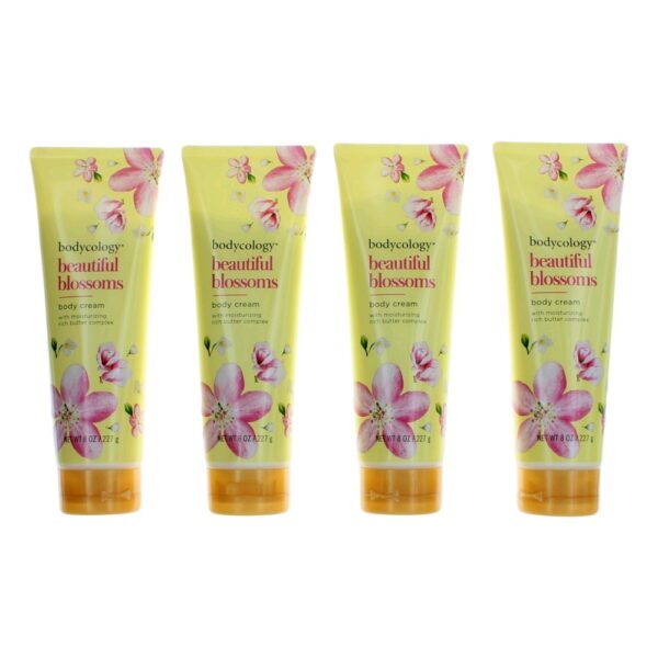 Beautiful Blossoms By Bodycology 4 Pack 8oz Moisturizing Body Cream women