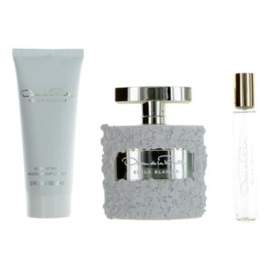 Bella Blanca By Oscar De La Renta 3 Piece Gift Set for Women