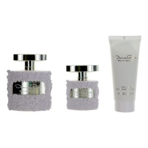 Bella Blanca By Oscar De La Renta 3 Piece Gift Set for Women