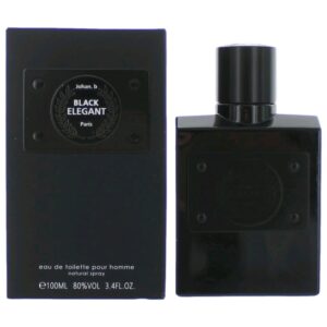 Black Elegant By Johan.b 3.4 oz EDT Spray for Men