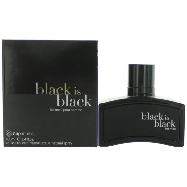 Black is Black By nuparfums 3.4 oz EDT Spray for Men