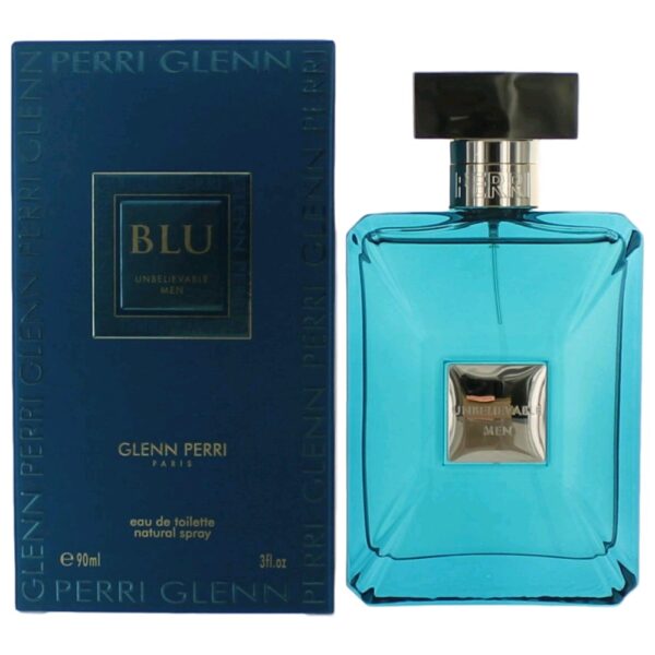 Blu Unbelievable By Glenn Perri 3 oz EDT Spray for Men