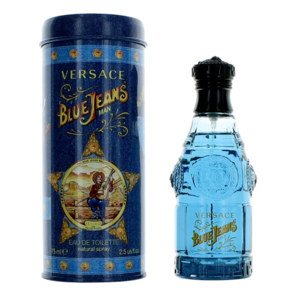 Blue Jeans By Versace 2.5 oz EDT Spray for Men