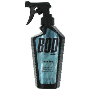 Bod Man Dark Ice by Parfums De Coeur 8 oz Frgrance Body Spray for Men