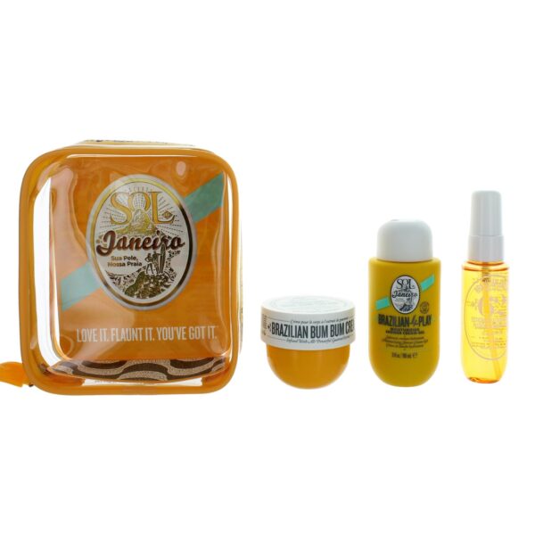 Bum Bum Jet Set by Sol De Janeiro 3 Piece Gift Set