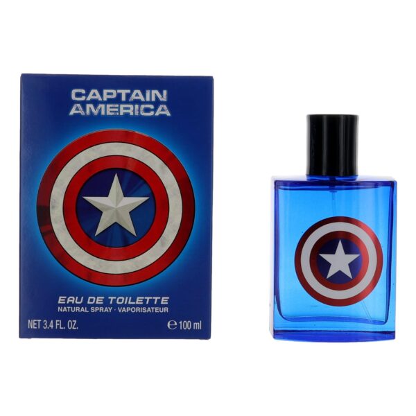 Captain America By Marvel 3.4 oz EDT Spray for Men