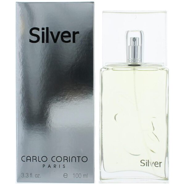 Carlo Corinto Silver By Carlo Corinto 3.3 oz EDT Spray for Men