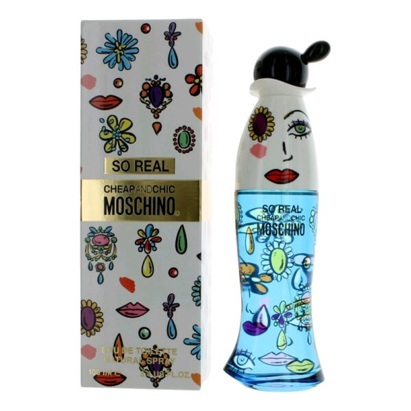 Cheap & Chic So Real By Moschino 3.4 oz EDT Spray for Women