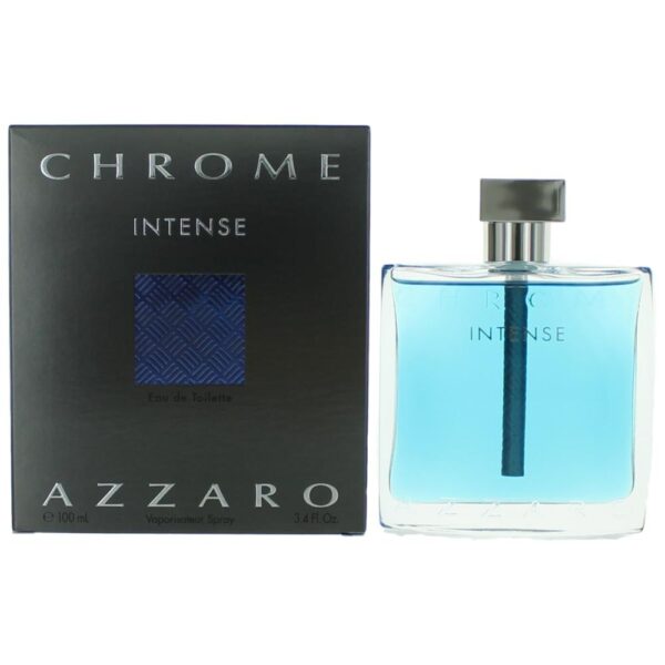 Chrome Intense By Azzaro 3.4 oz EDT Spray for Men