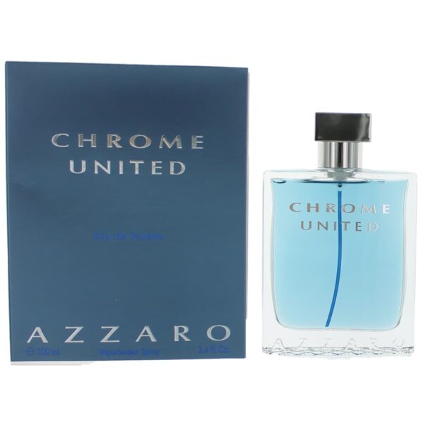 Chrome United By Azzaro 3.4 oz EDT Spray for Men