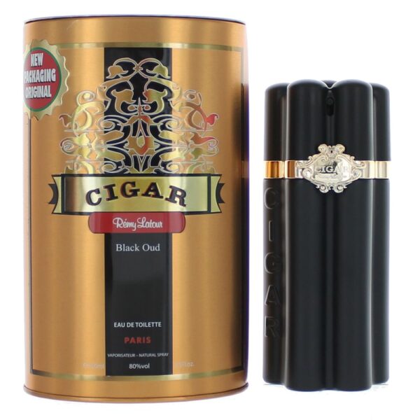 Cigar Black Oud By Remy Latour 3.3 oz EDT Spray for Men