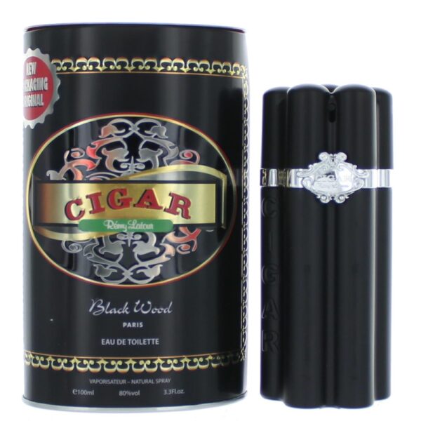 Cigar Black Wood By Remy Latour 3.3 oz EDT Spray for Men