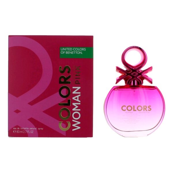 Colors De Benetton Pink By Benetton 2.7 oz EDT Spray for Women