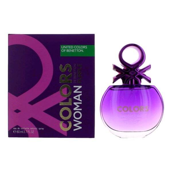 Colors De Benetton Purple By Benetton 2.7 oz EDT Spray for Women