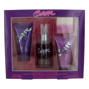 Curve Crush by Liz Claiborne 4 Piece Gift Set for Women