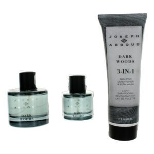 Dark Woods By Joseph Abboud 3 Piece Gift Set for Men