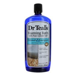 Detoxify & Energize with Ginger & Clay By Dr. Teal's 34oz Foaming Bath Soap